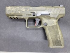 Canik Mete SFT “We The People-Green” 9mm 4.46″ Bbl. Optic Ready