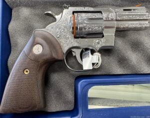 Colt Python Engraved .357 Mag 3″ Barrel 6-Shot