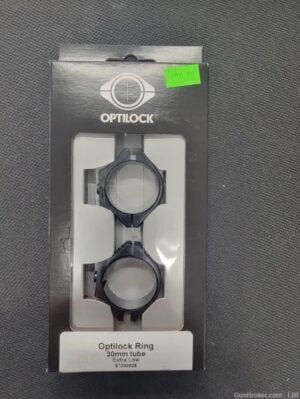 Sako/Tikka 30mm Scope Rings Extra Low Blued