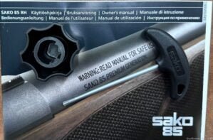 Sako 85 Manual and Tools