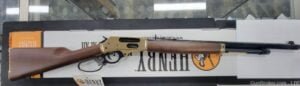 Henry Brass Lever Side Gate .45-70 GOVT 22″ Bbl. 4 -Shot