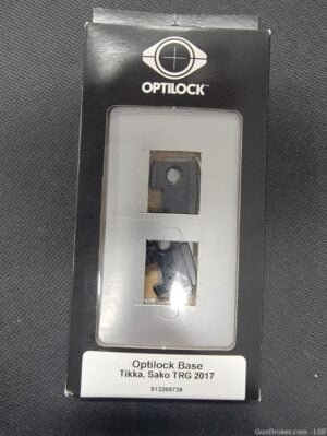 Sako/Tikka Optilock Scope Base for T3/T3x or TRG