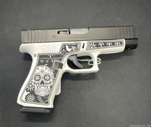 Glock 48 9mm 4″BBL -Sugar Skull-