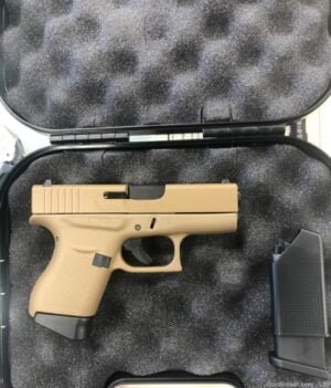 Glock 43 Apollo Custom 9mm 3.39″BL