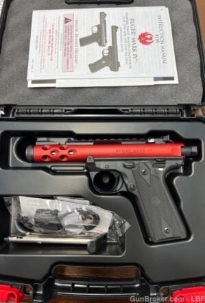 Ruger Mark lV 22/45 Lite Red