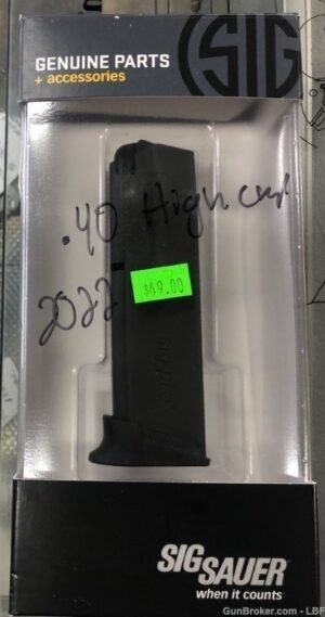 Sig Sauer Magazine 2022 .40 S&W 12rnd