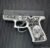 Glock 43x 9mm 3.39″BBL -SUGAR SKULL-