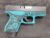 Glock 43 Gen 4 9mm 3.39″BBL “Tiffany & Paisley”